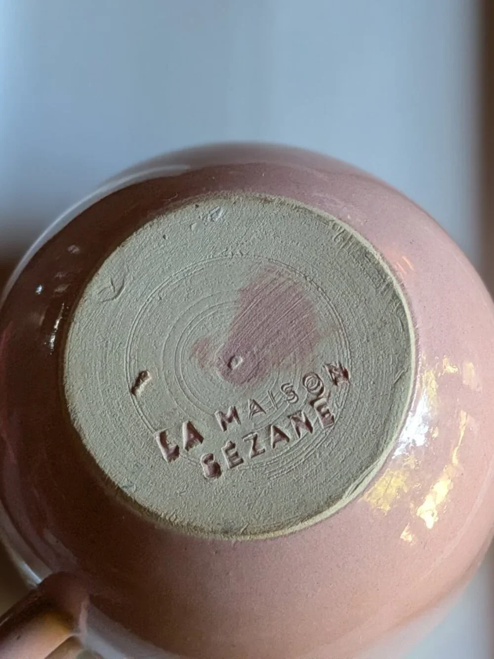 Sézane Ceramic Pink Mug